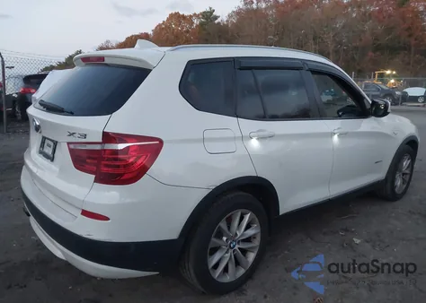 2013 BMW X3 xDrive28I из США, поврежденный, VIN 5UXWX9C5XD0A16070